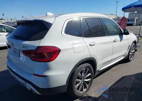 2018 BMW X3 xDrive30I из США, поврежденный, VIN 5UXTR9C5XJLD65723